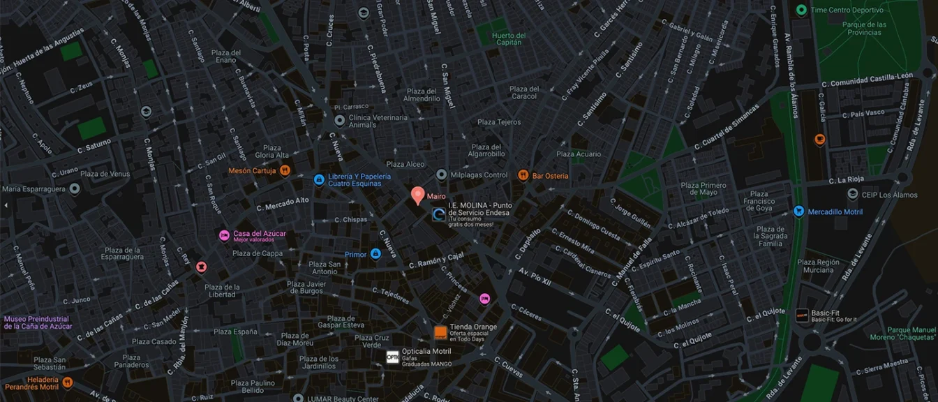 Localización Mairo Estética Avanzada en Google Maps